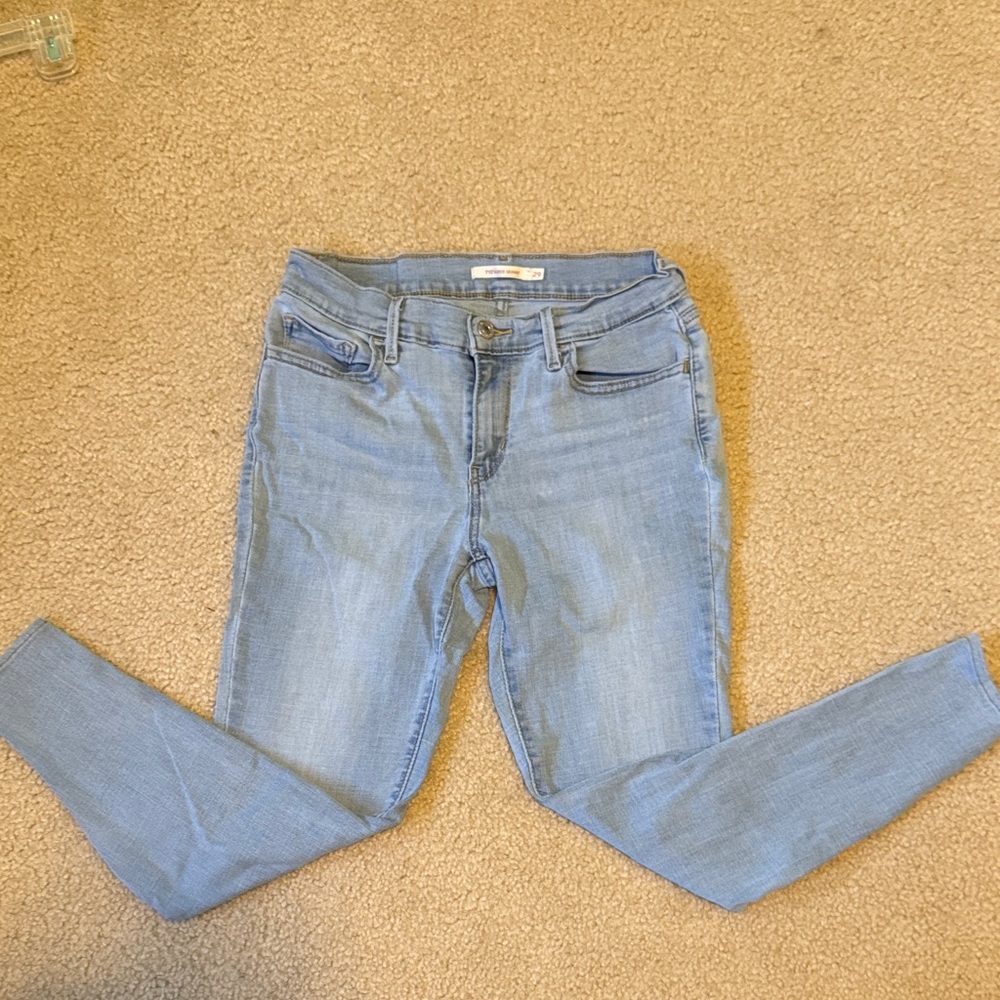 Levi’s 710 Super Skinny Women's Light Blue Jeans